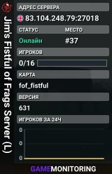 Jim's Fistful of Frags Server (L)