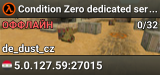Condition Zero dedicated server