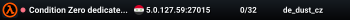 Condition Zero dedicated server