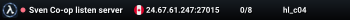 Sven Co-op listen server