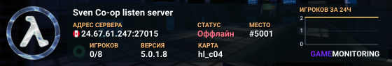 Sven Co-op listen server
