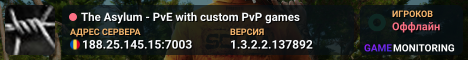 The Asylum - PvE with custom PvP games
