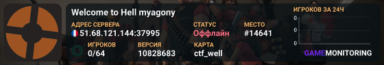 Welcome to Hell myagony