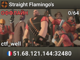Straight Flamingo's