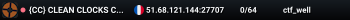 {CC} CLEAN CLOCKS CLAN / NO LAG