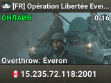 [FR] Opération Libertée Everon | PVE