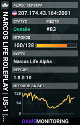 NARCOS LIFE ROLEPLAY | US-1 | PUBLIC | discord.gg/narcosliferp