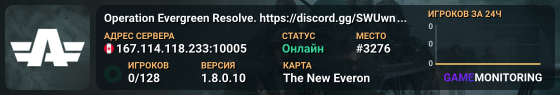 Operation Evergreen Resolve. https://discord.gg/SWUwnhRg9