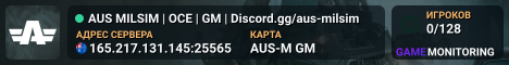 AUS MILSIM | OCE | GM | Discord.gg/aus-milsim