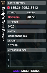 Scrip's Test Server