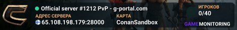 Official server #1212 PvP - g-portal.com