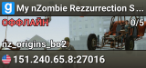 My nZombie Rezzurrection Server (test)
