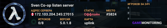 Sven Co-op listen server