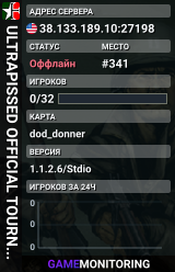 ULTRAPISSED OFFICIAL TOURNAMENT SERVER