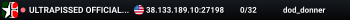 ULTRAPISSED OFFICIAL TOURNAMENT SERVER
