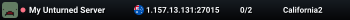 My Unturned Server