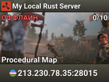 My Local Rust Server