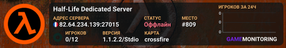 Half-Life Dedicated Server