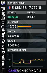 ███► [WAFG] cs_office Crazy Deathmatch