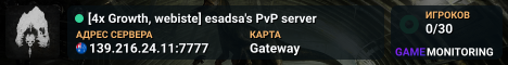 [4x Growth, webiste] esadsa's PvP server