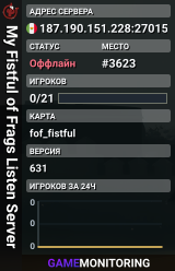 My Fistful of Frags Listen Server