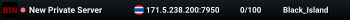 New Private Server