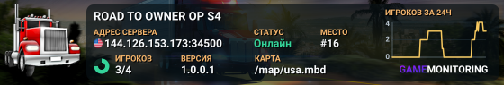 ROAD TO OWNER OP S4