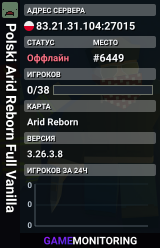 Polski Arid Reborn Full Vanilla