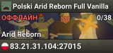 Polski Arid Reborn Full Vanilla