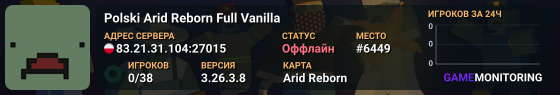 Polski Arid Reborn Full Vanilla