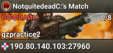 NotquitedeadC:'s Match