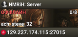 NMRiH: Server