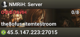 NMRiH: Server