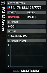 SCUM Server