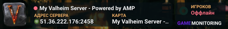 My Valheim Server - Powered by AMP