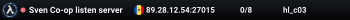 Sven Co-op listen server