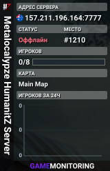 Metalocalypze HumanitZ Server