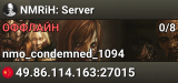 NMRiH: Server