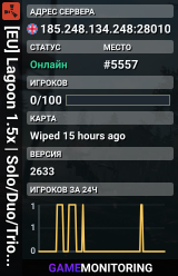 [EU] Lagoon 1.5x | Solo/Duo/Trio | 3/9