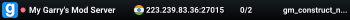 My Garry's Mod Server