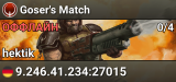 Goser's Match