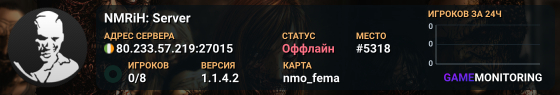 NMRiH: Server