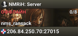 NMRiH: Server