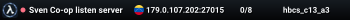 Sven Co-op listen server