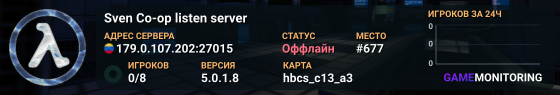 Sven Co-op listen server