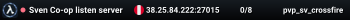 Sven Co-op listen server