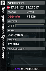 Realgentlemen Space Server