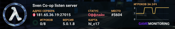 Sven Co-op listen server