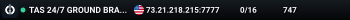TAS 24/7 GROUND BRANCH SERVER