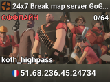 24x7 Break map server GoGoGo